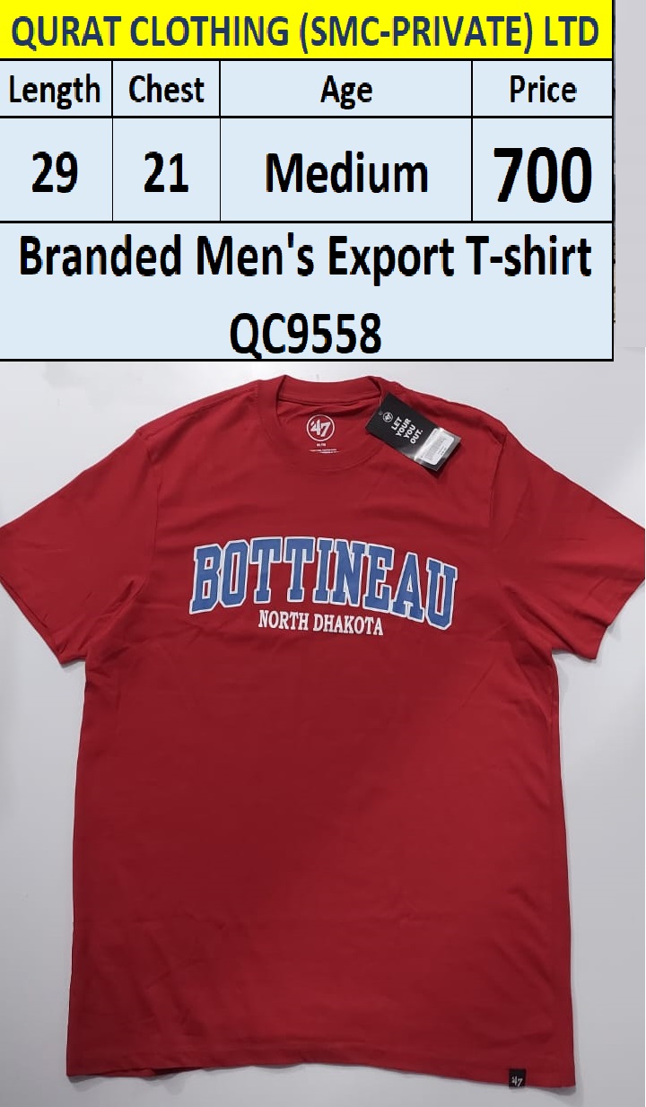 Branded Men's T-Shirt (Bottineau North Dhakota) QC9558