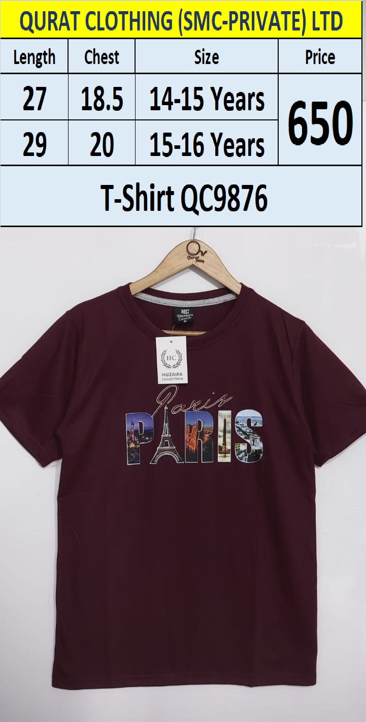 T-shirt Code QC9876
