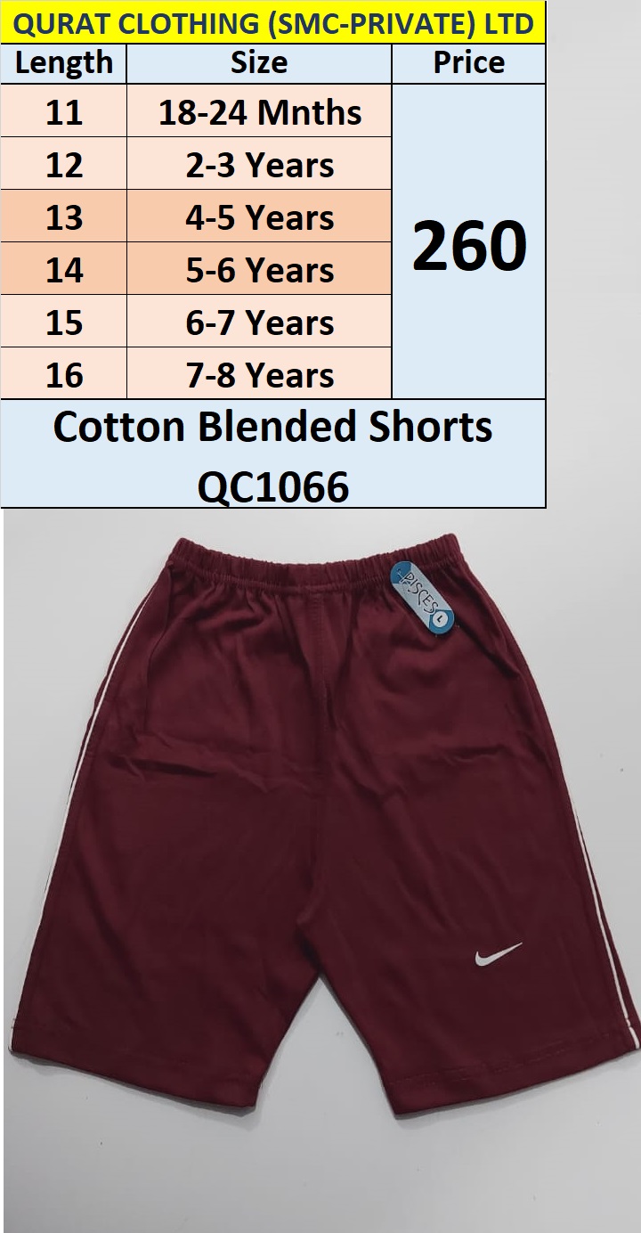 Cotton Blended Shorts QC1066