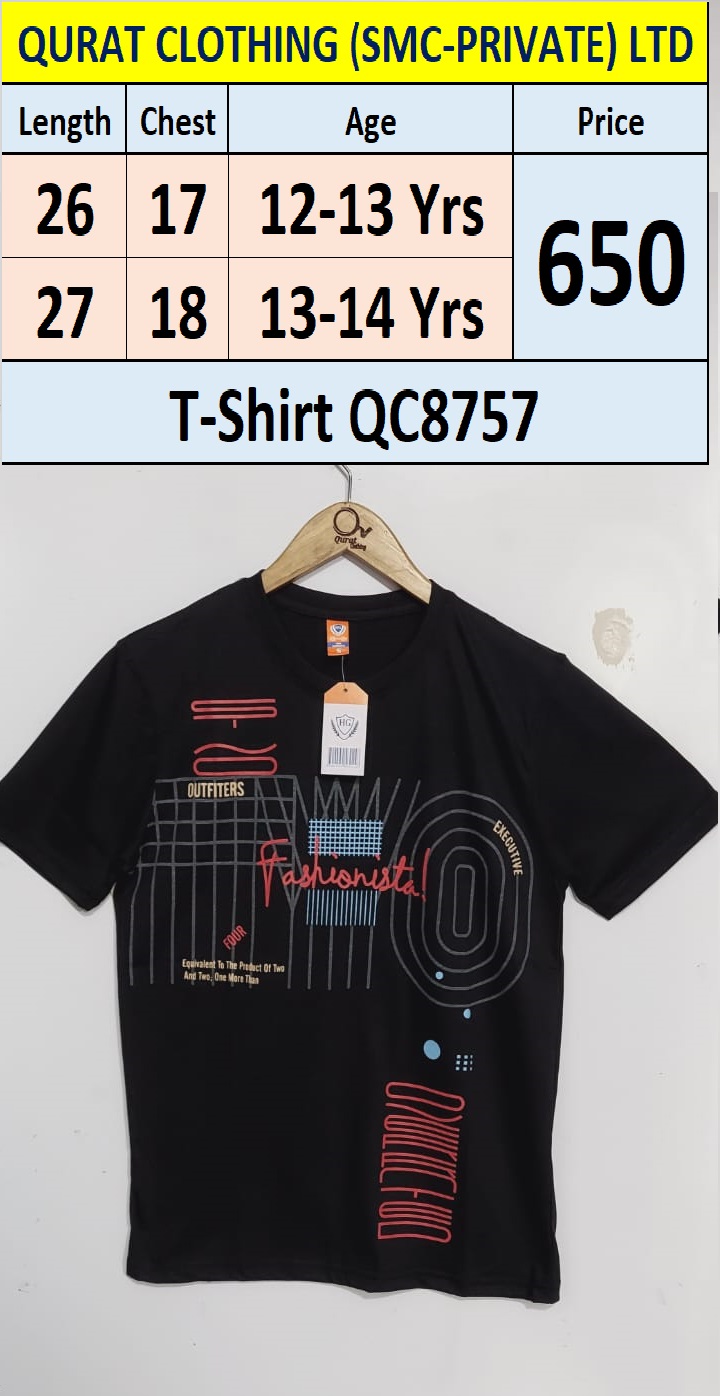 T-shirt code QC8757