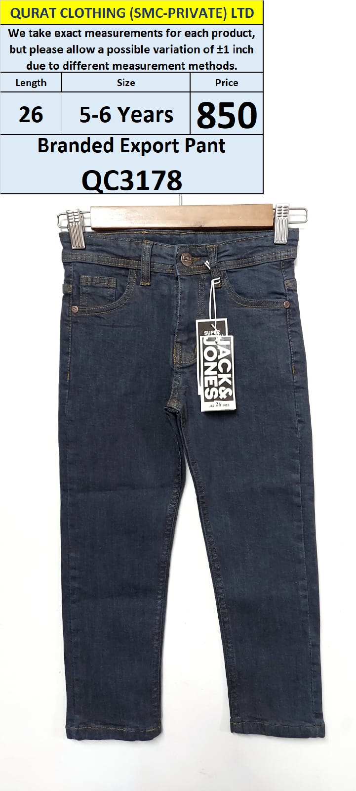 Branded Export Pant QC3178