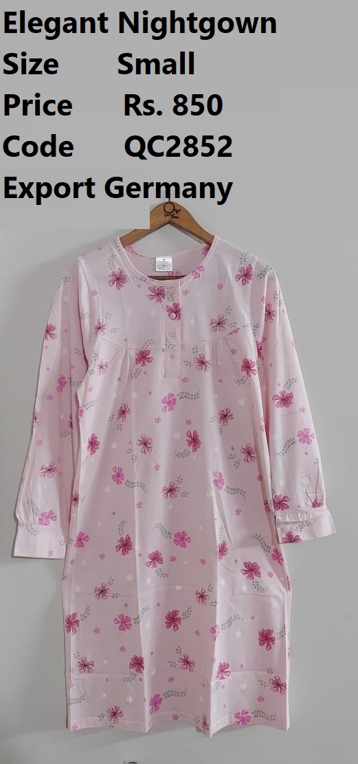 Branded  Export Nightgown QC2852