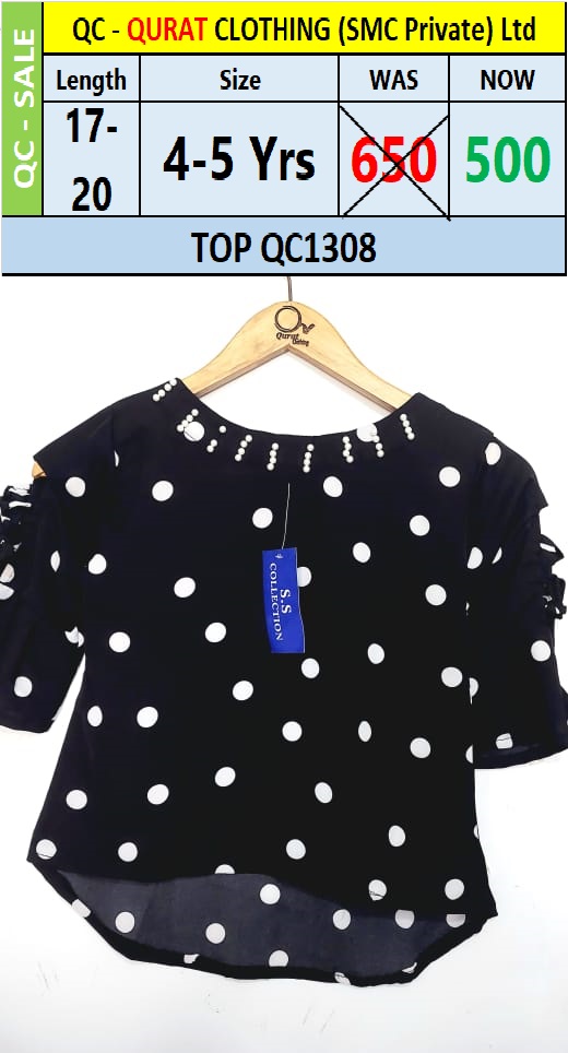 Polka Dot Top QC1308
