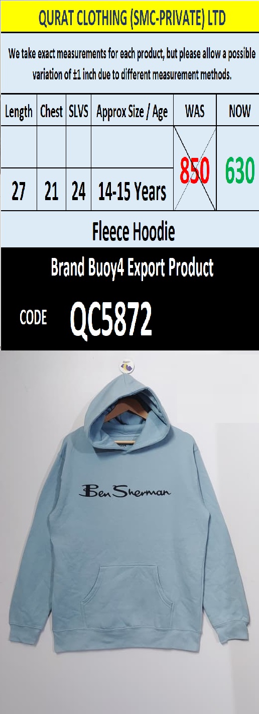 Top International Branded Export Hoodie / Sweatshirt Products - QC58720