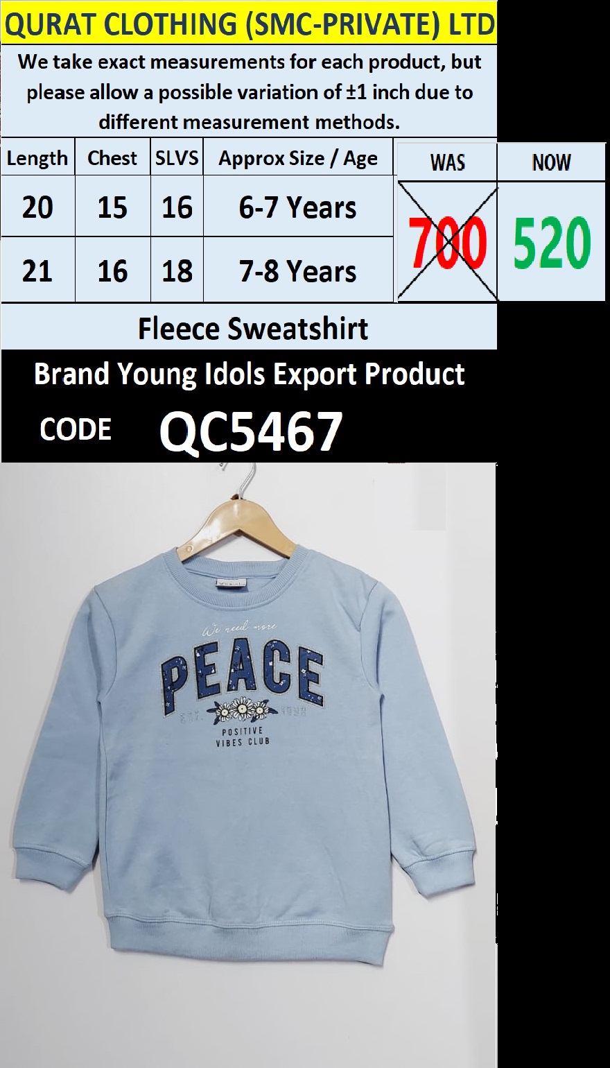 Brand Young Idols Fleece Sweatshirt Export Europe - QC5467