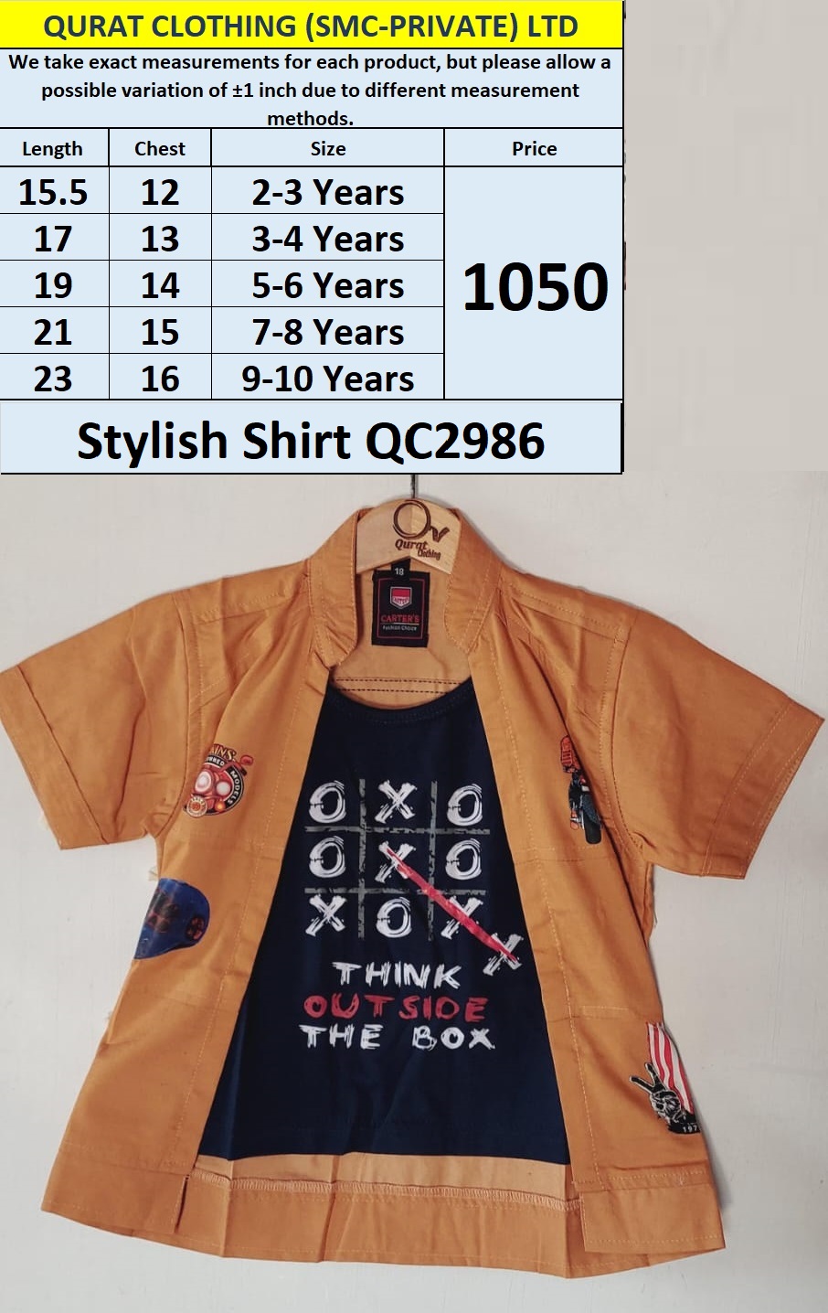 Stylish Double Shirt QC2986