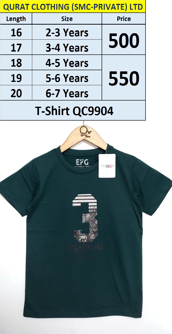 EFG Brand Sporty Line 3 T-Shirt QC9904