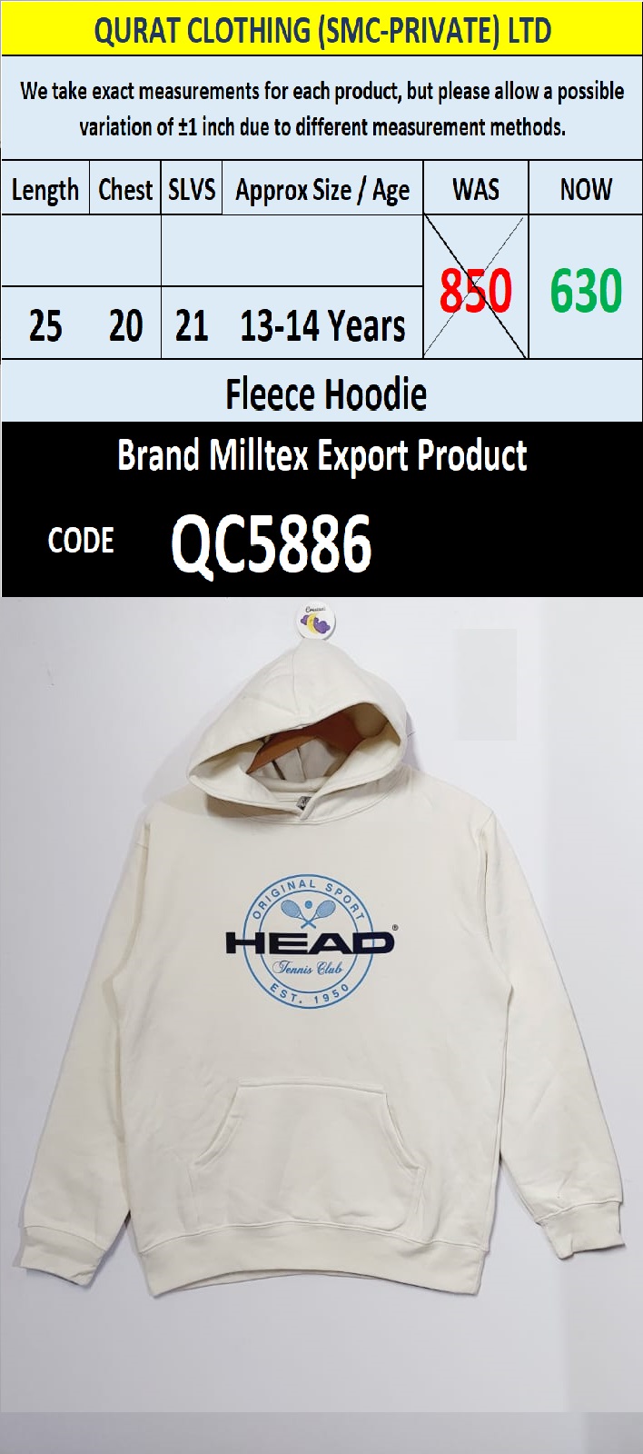 Top International Branded Export Hoodie / Sweatshirt Products - QC5886