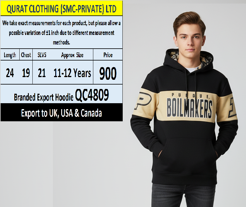 Branded Export UK, USA & Canada Top Brands Hoodie QC4809