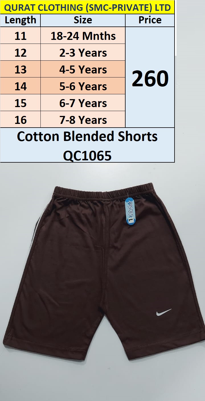 Cotton Blended Shorts QC1065