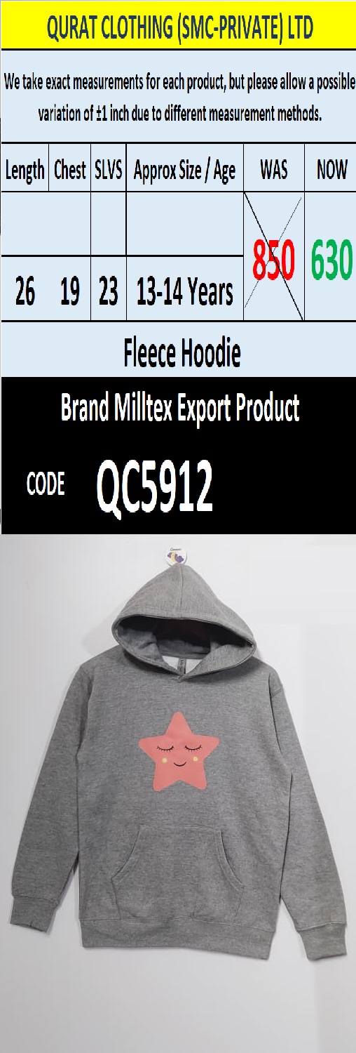  Top International Branded Export Hoodie / Sweatshirt Products - QC5912