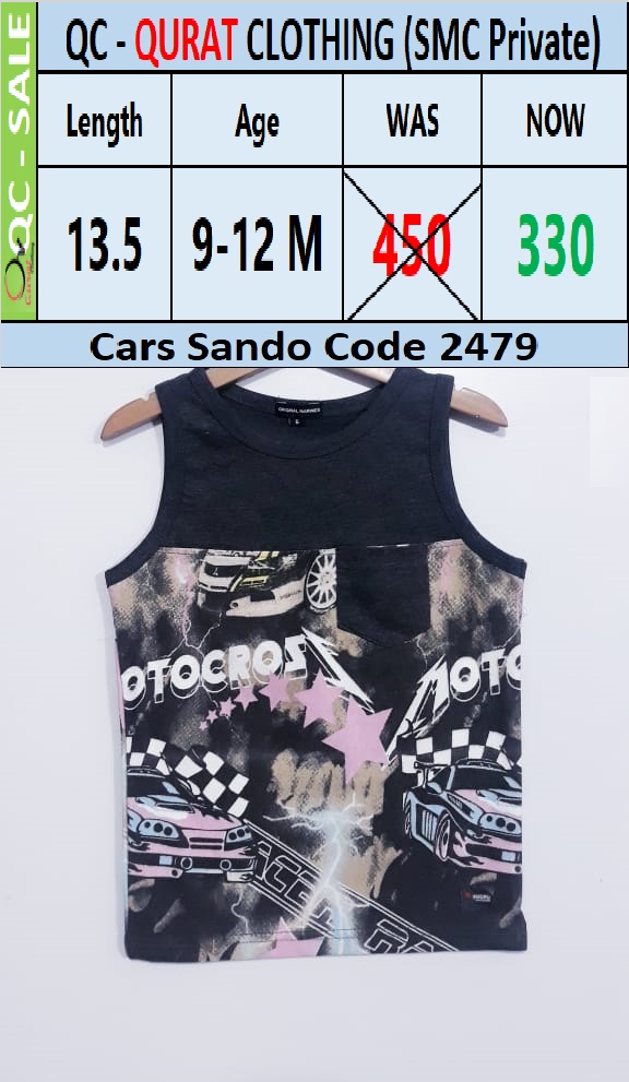Cars Sando Code 2479