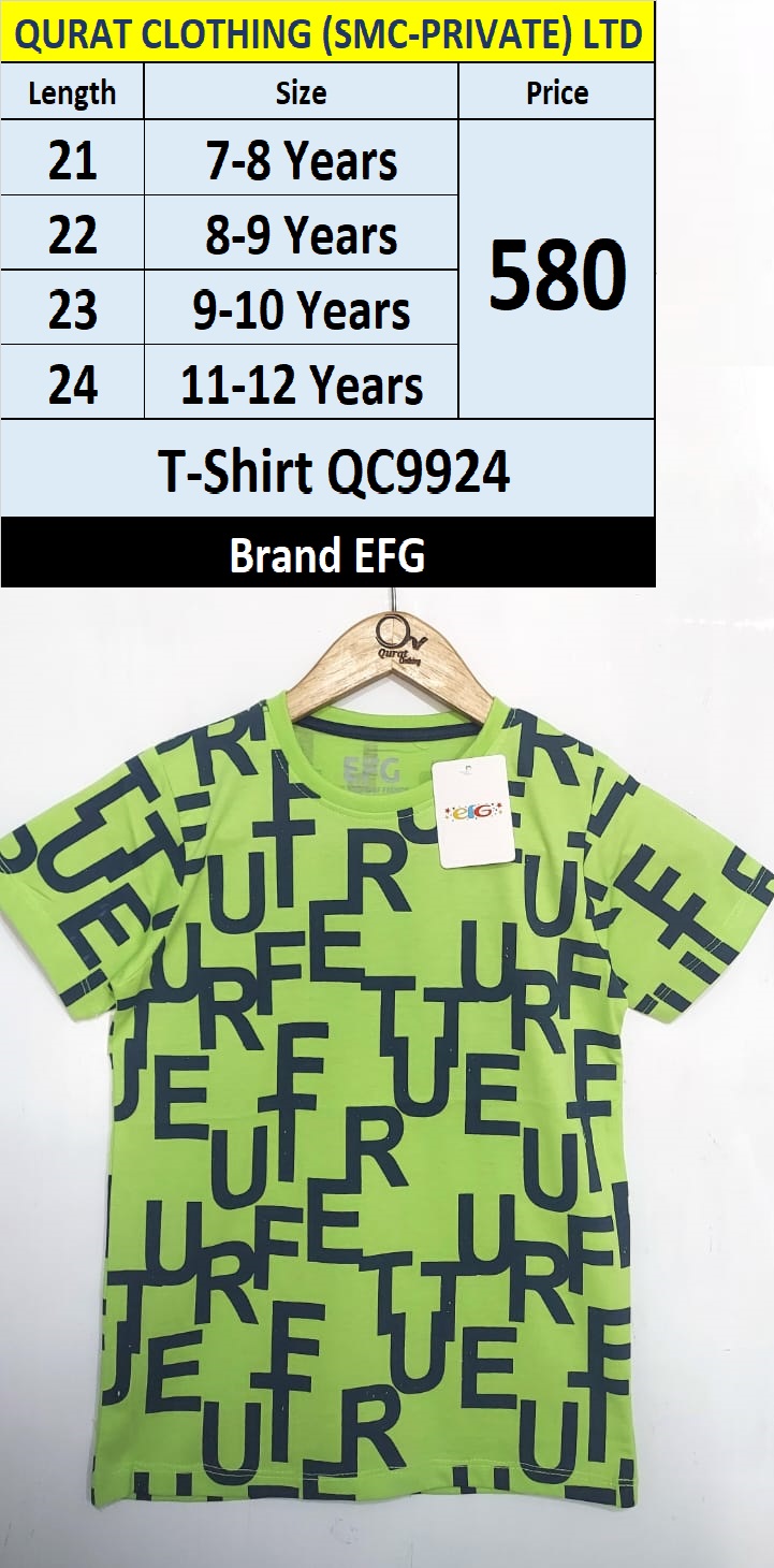 EFG Brand Green Future T-Shirt QC9924