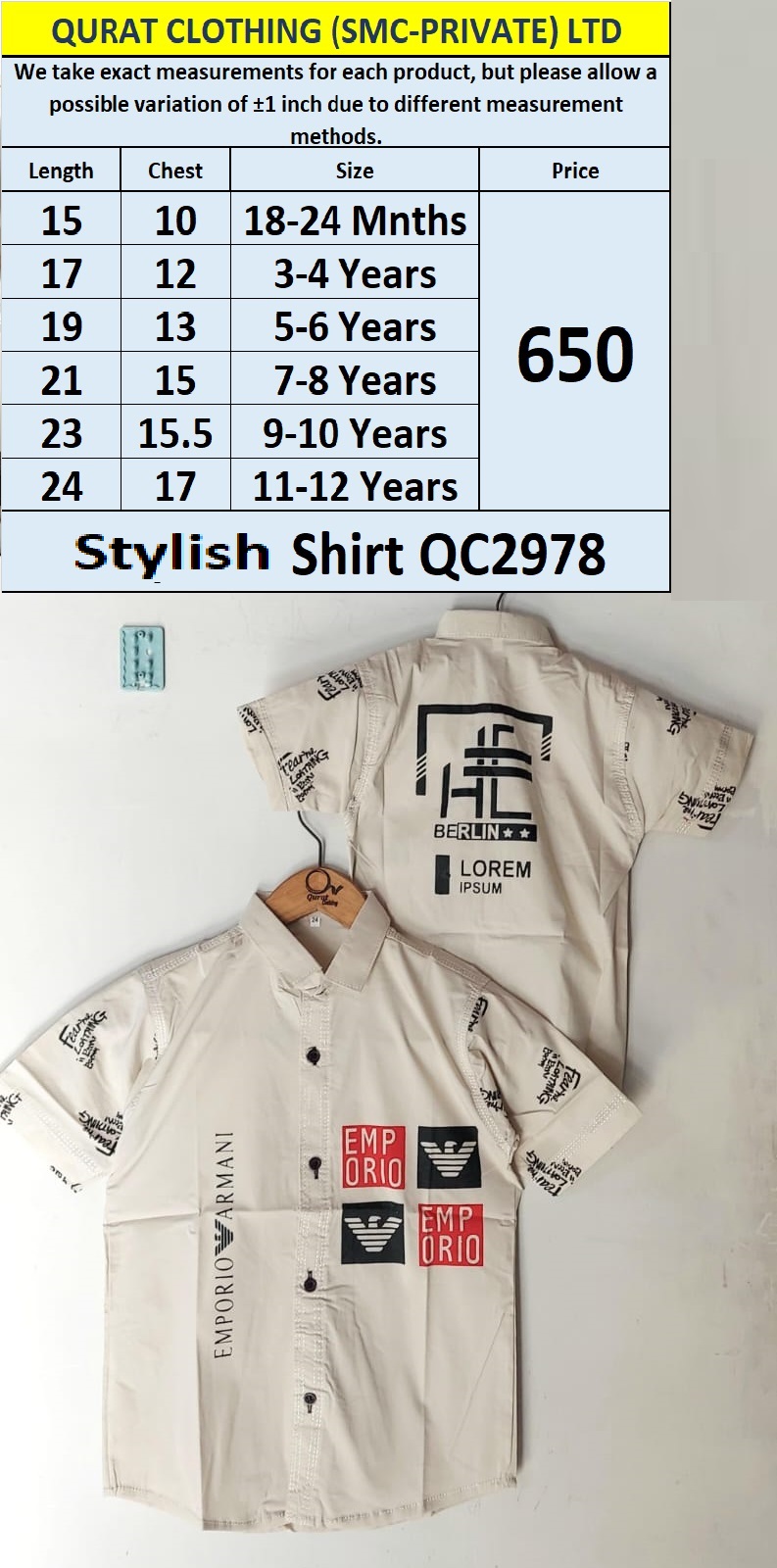 Stylish Shirt QC2978