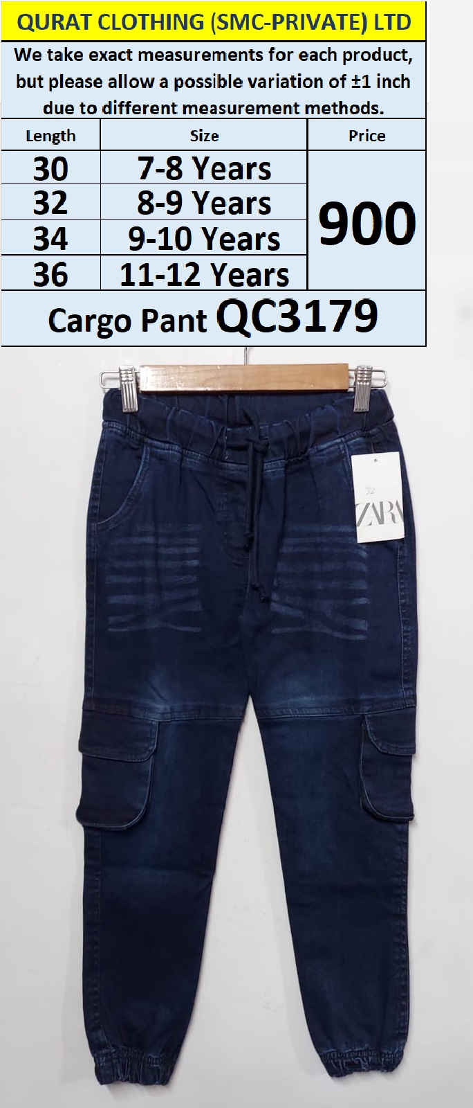 Cargo Pant QC3179