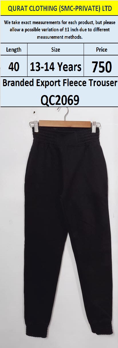 Branded Export Fleece Trouser QC2069