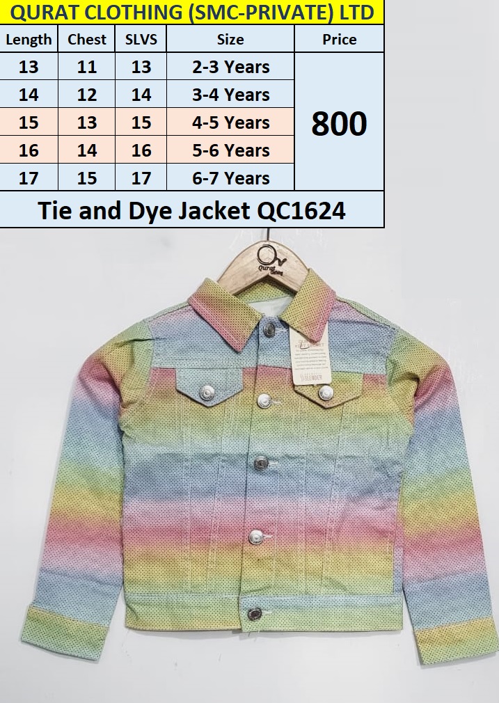 Tie & Dye Jacket QC1624
