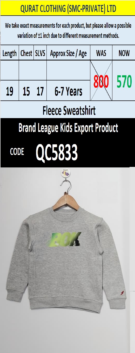 Top International Branded Export Hoodie / Sweatshirt Products - QC5833
