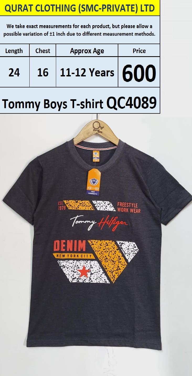 Tommy Boys T-shirt QC4089