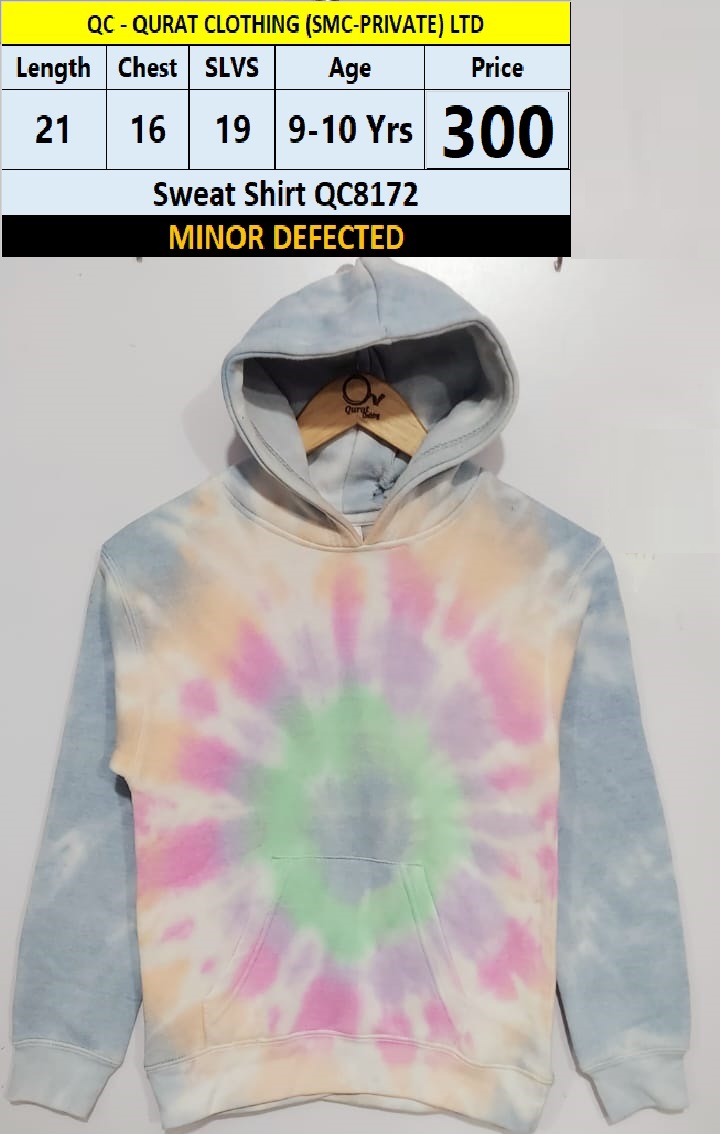 Sweatshirt with Hoodie QC8172 Branded but Minor Defected(no exchange no refund)