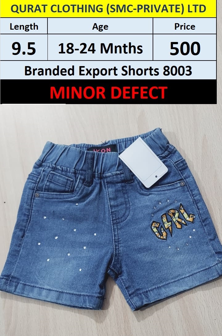 IKON Brand Girls Fancy Shorts QCkjhjk