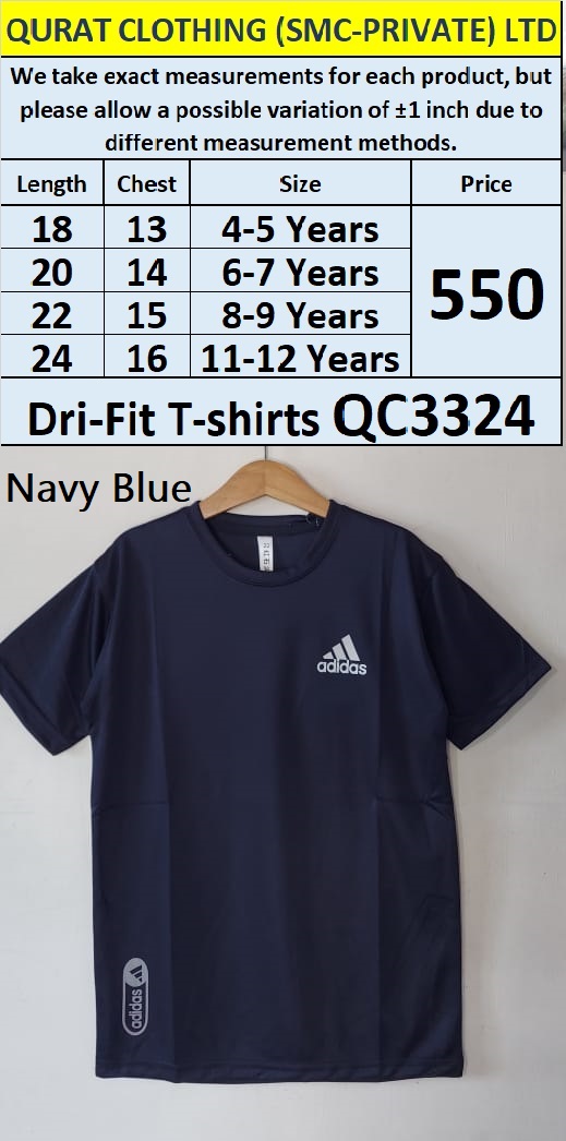 Navy Blue Dri-Fit T-shirt QC3324