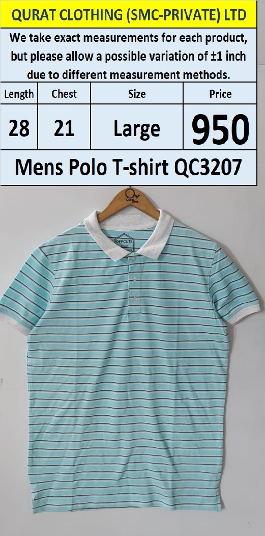 Branded Men's T-Shirt QC3207 - Export Product