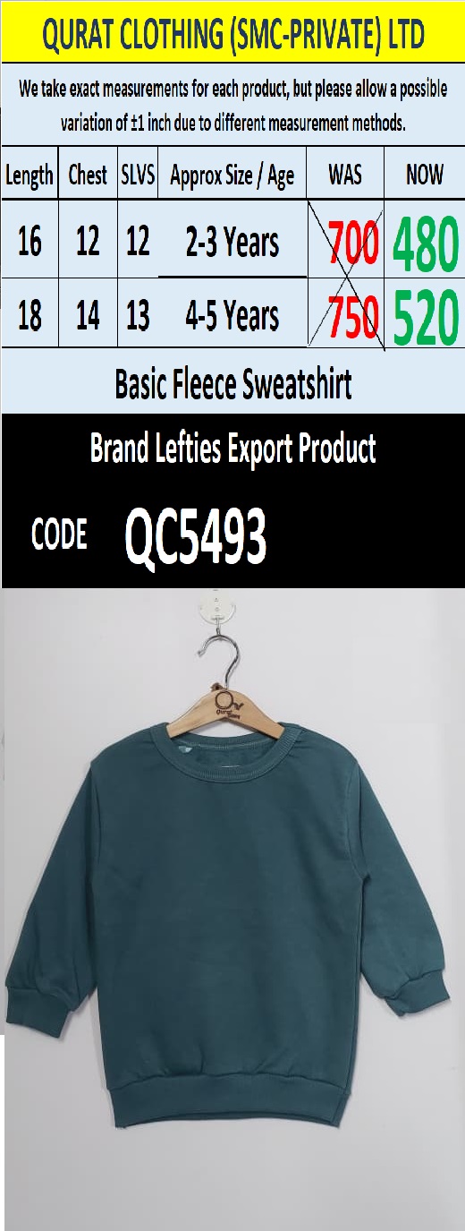 Lefties Brand Fleece Sweatshirt Export Spain - QC5493
