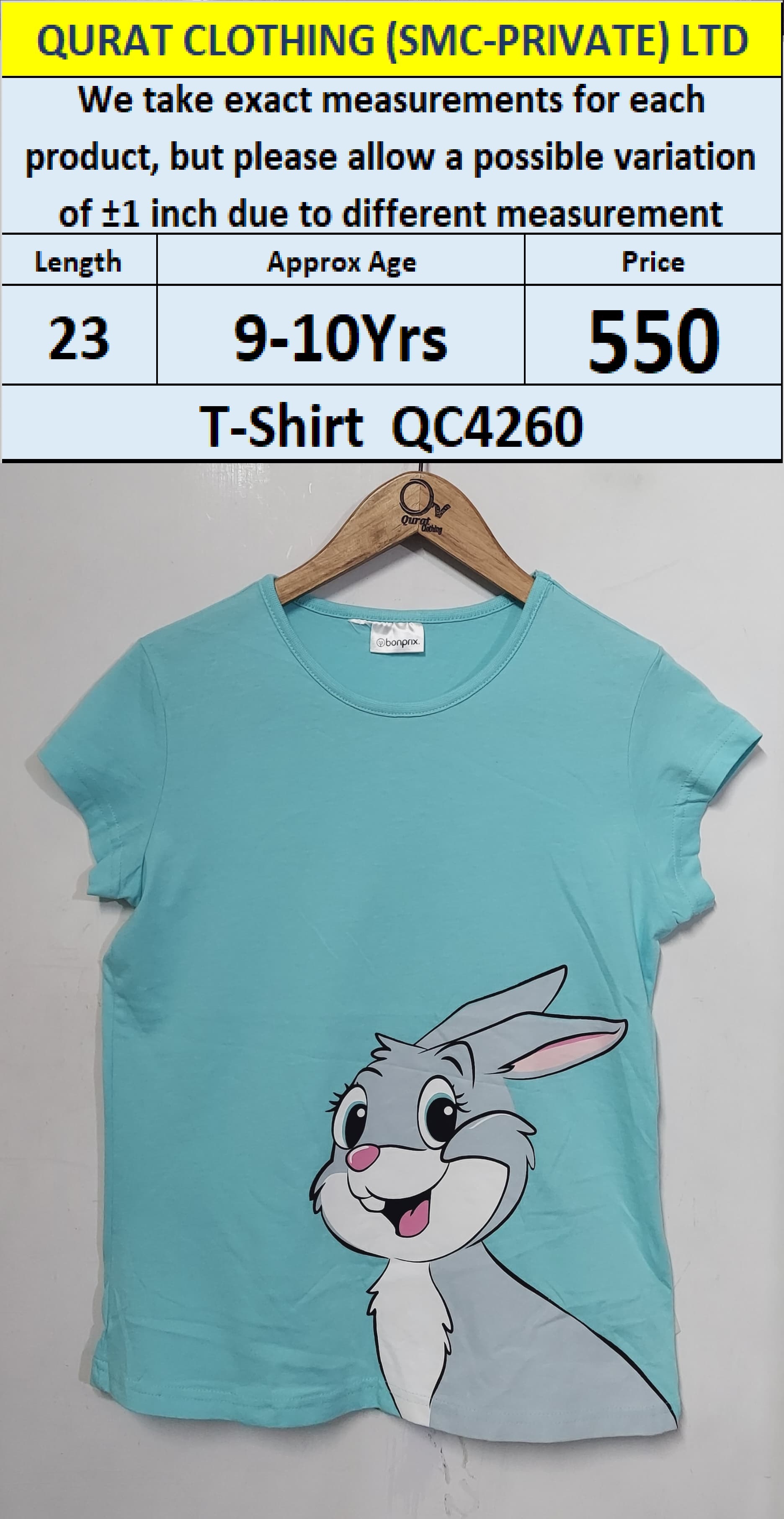 Branded T-shirt QC4260