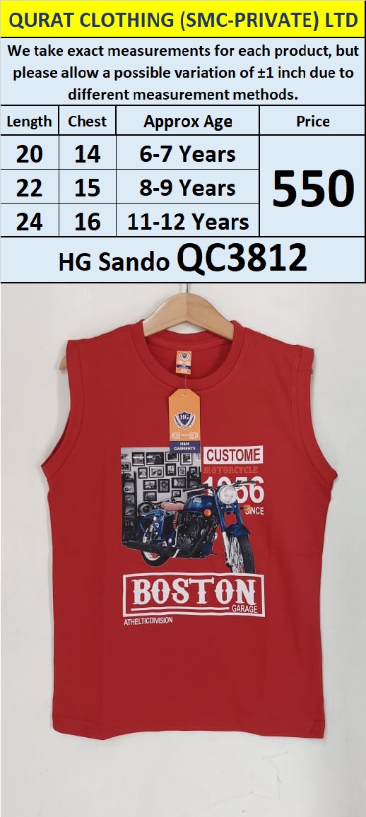 HG Brand Sando QC3812