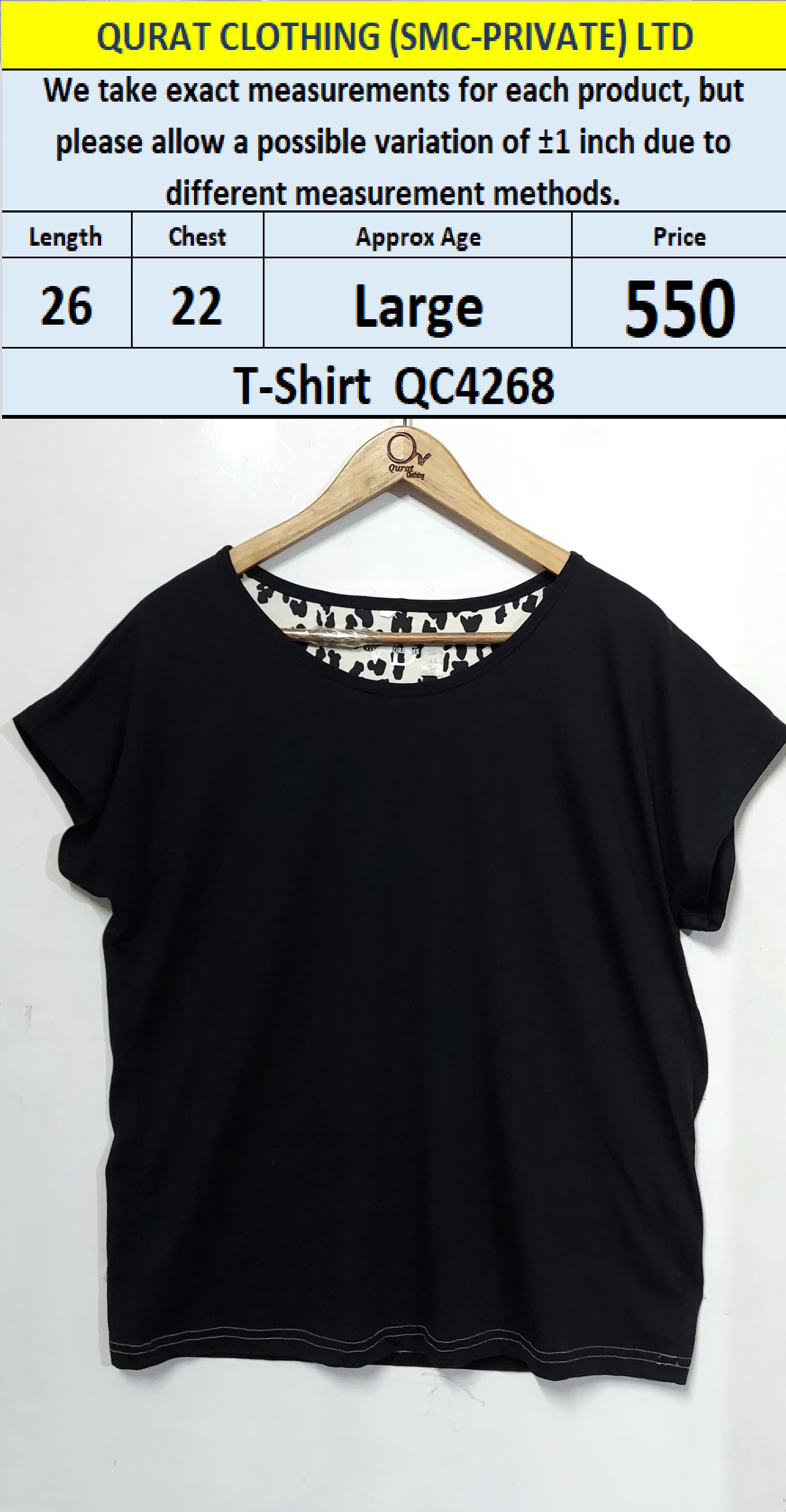 Branded Ladies T-shirt QC4268