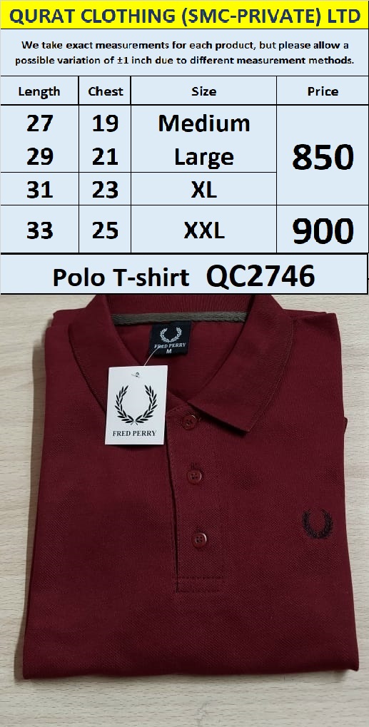 Men's Polo T-shirt QC2746
