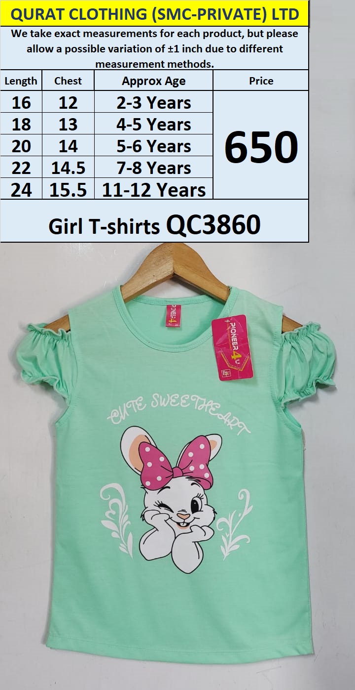 Girl T-shirts QC3860