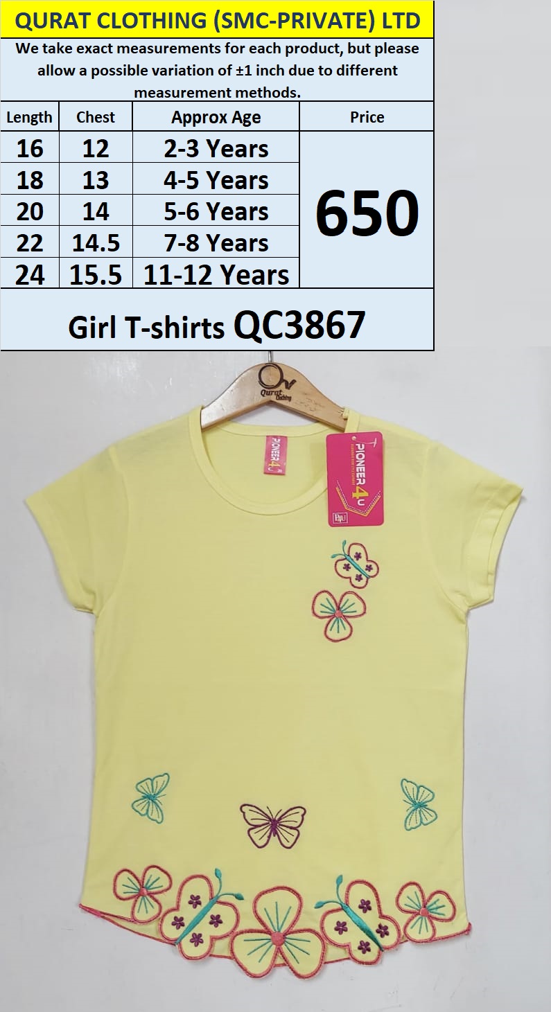 Girl T-shirts QC3867