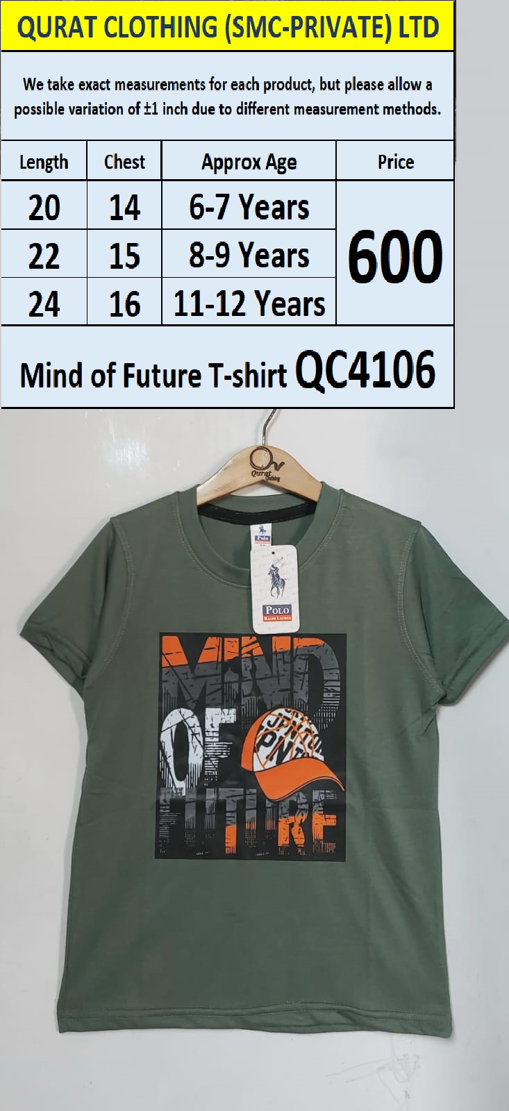 Mind of Future Boys T-shirt QC4106