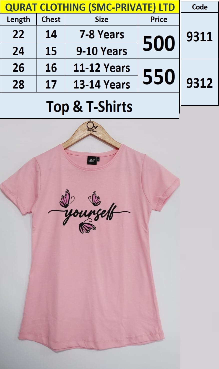 Top & T-Shirts Code QC9312