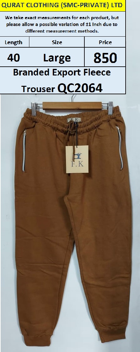 Branded Export Fleece Trouser QC2064