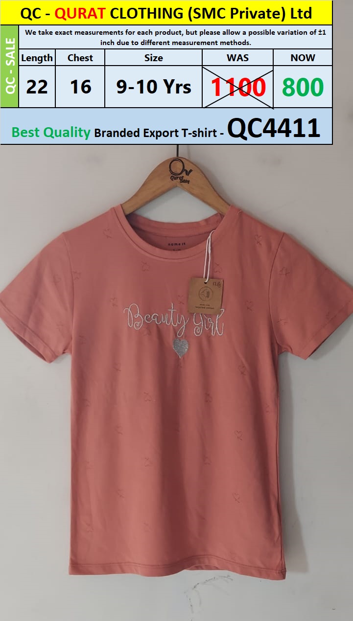 Best Quality Branded Export Stylish T-shirt QC4411