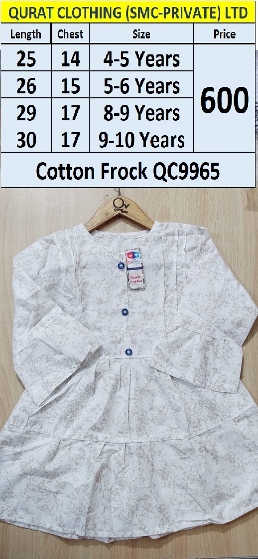 Cotton Frock QC9965