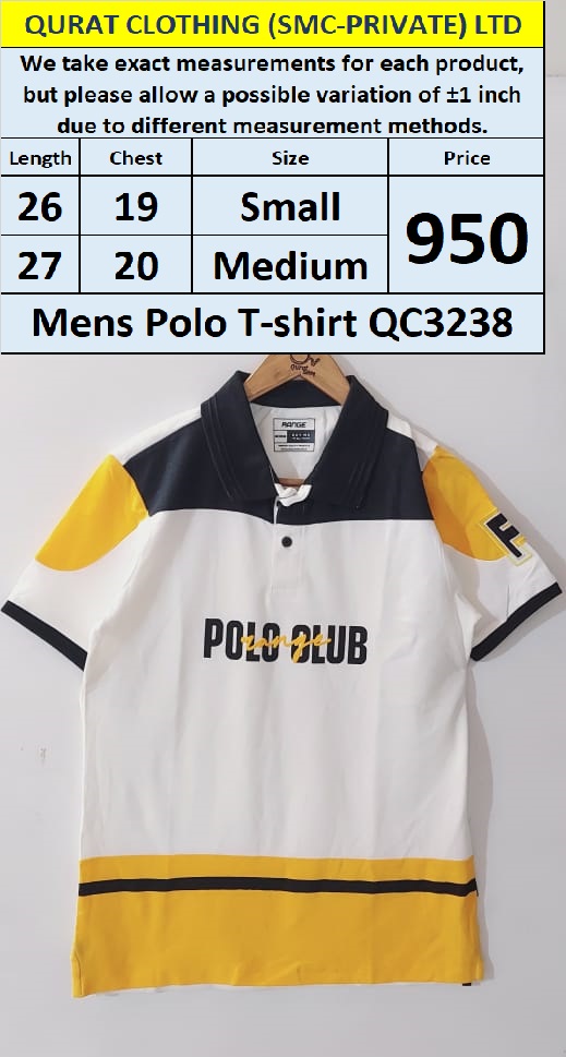  Branded Men's T-Shirt QC3238 - Export Product
