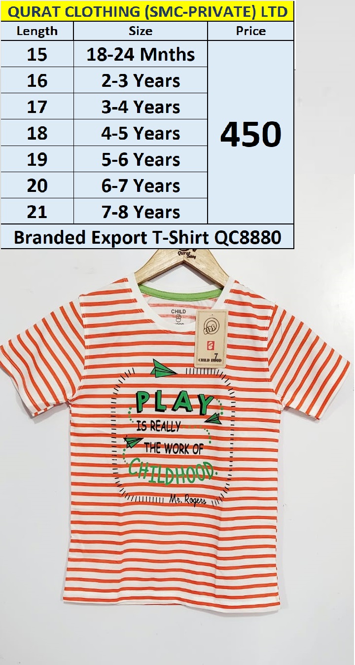 Child Hood Brand T-Shirt QC8880