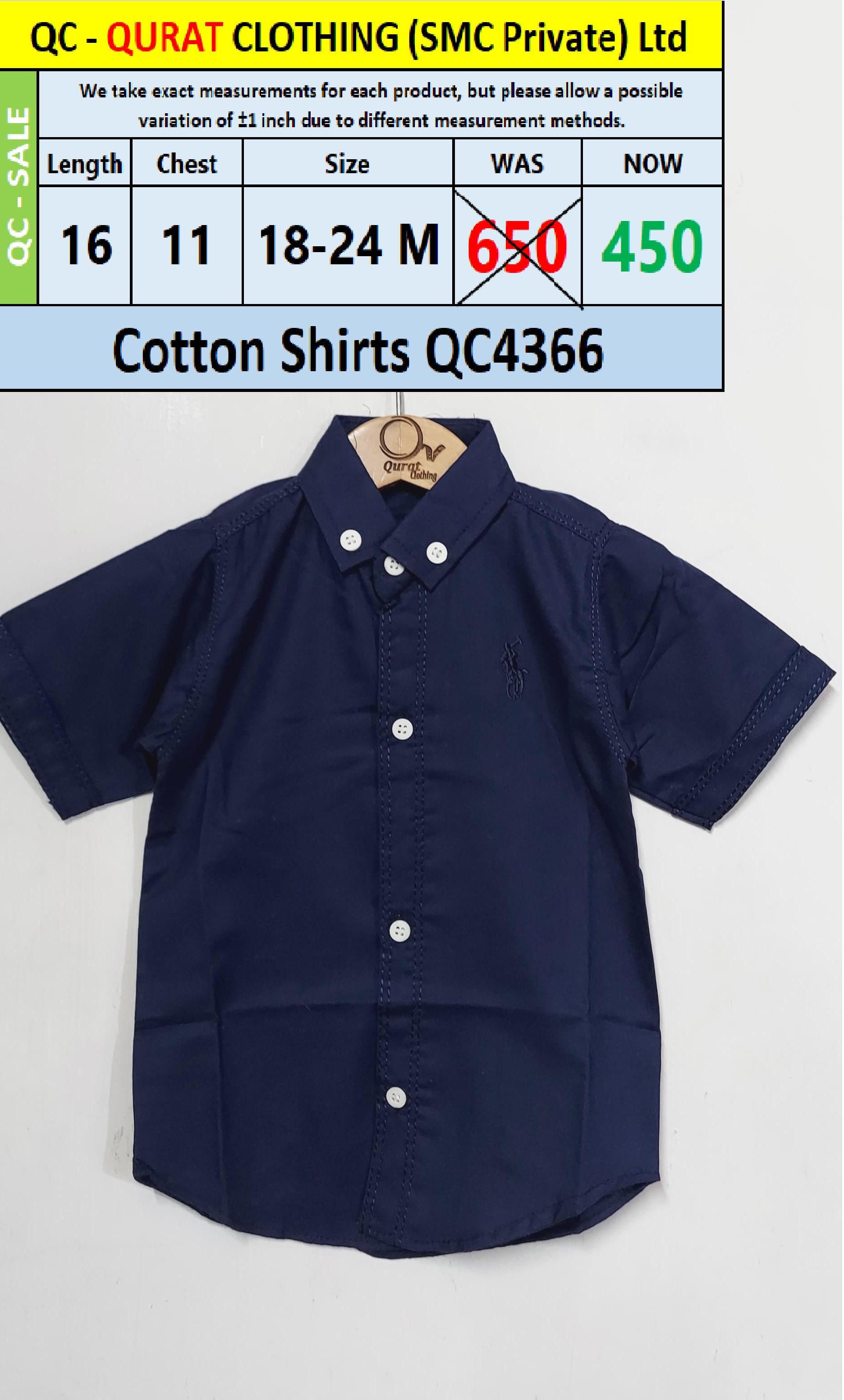 Cotton Shirts QC4366