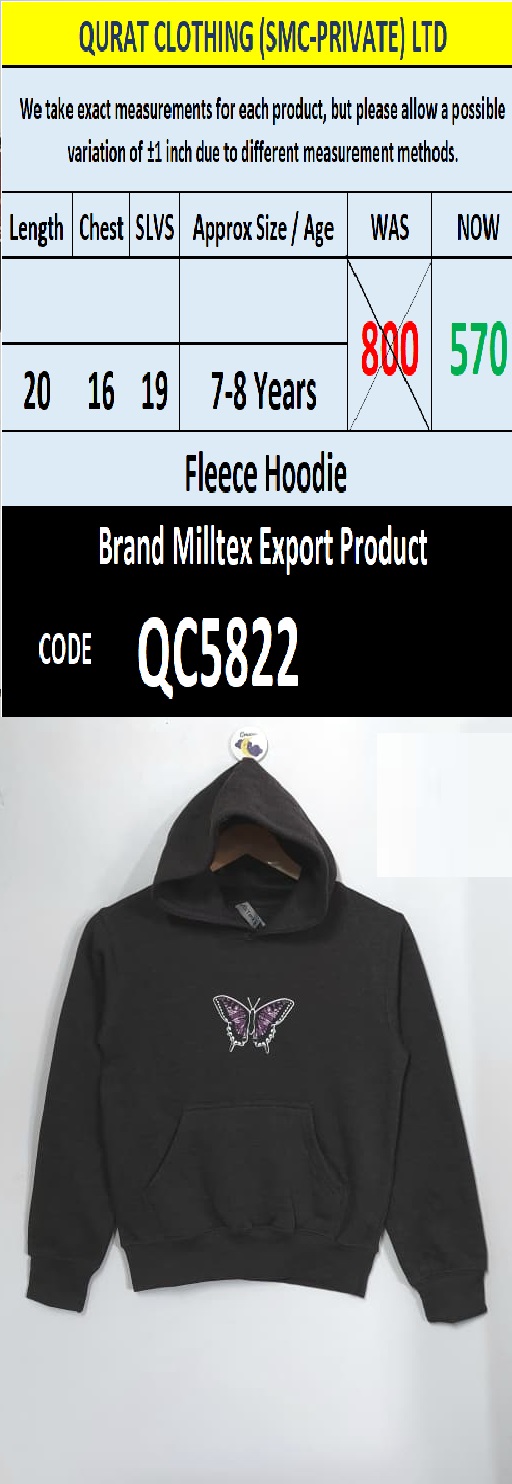 Top International Branded Export Hoodie / Sweatshirt Products - QC5822