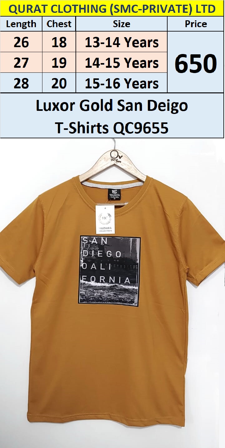 Luxor Gold San Deigo T-Shirts QC9655