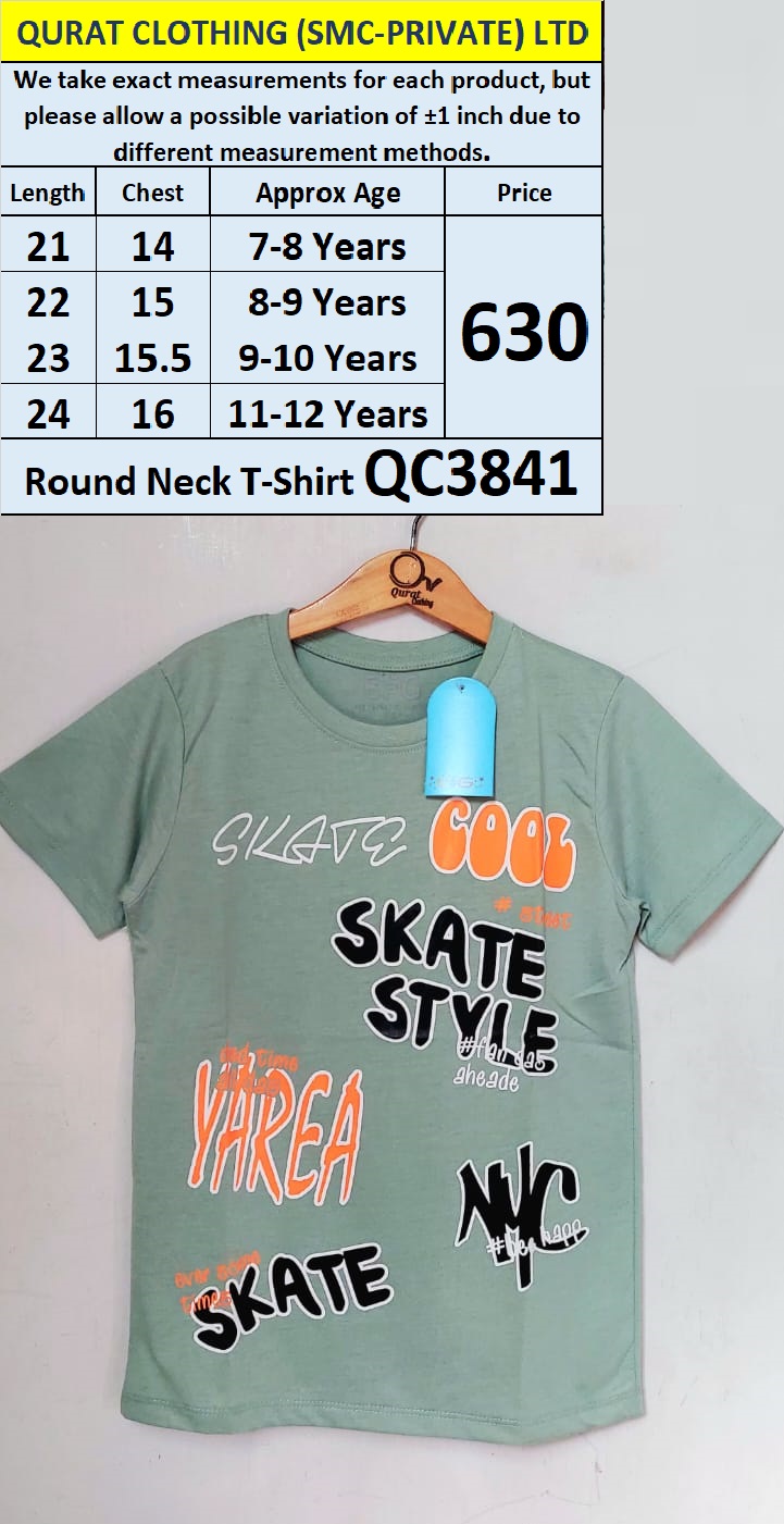 Round Neck T-Shirt QC3841
