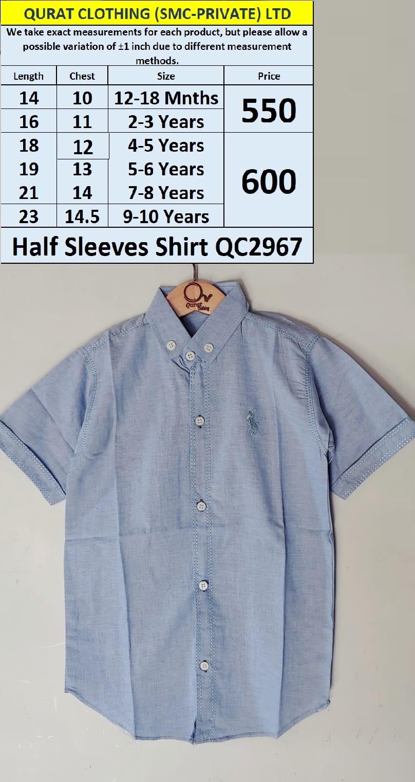 Half Sleeves Shirt QC2967