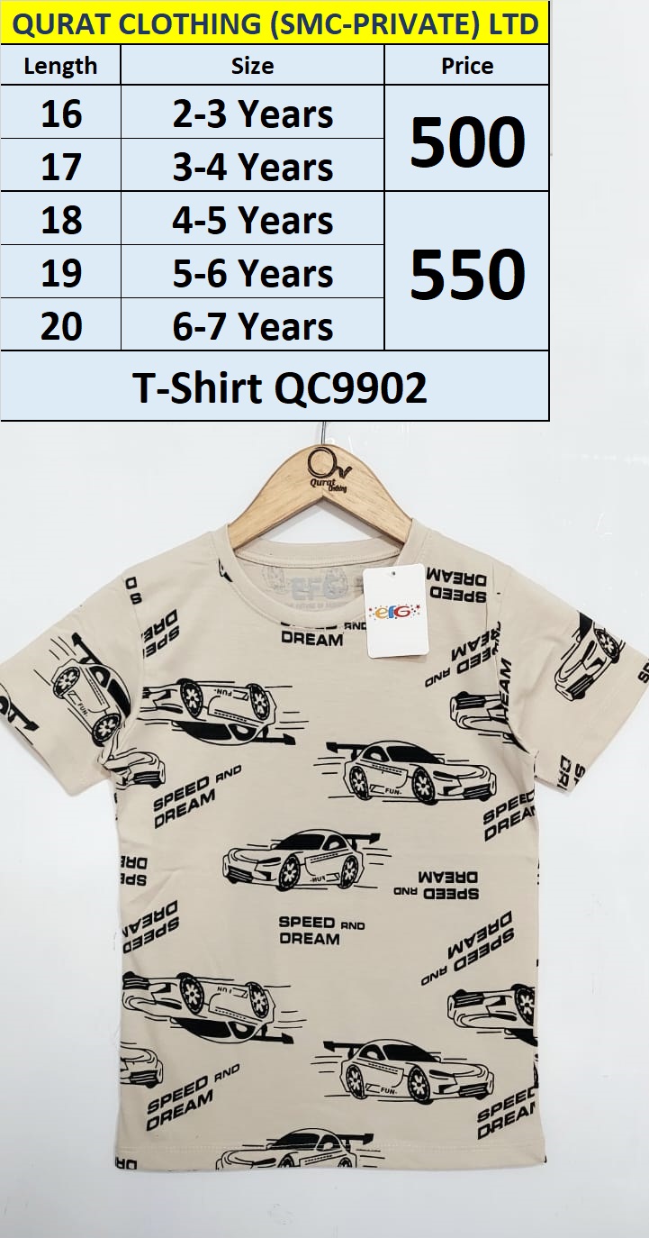 EFG Brand Speed & Dream Sports Car T-Shirt QC9902