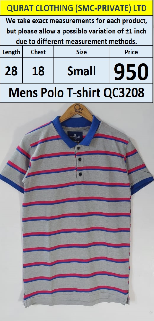 Branded Men's T-Shirt QC3208 - Export Product