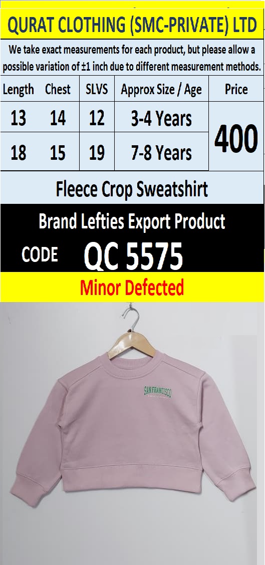 Branded Export Product (Minor Defected) - QC5575