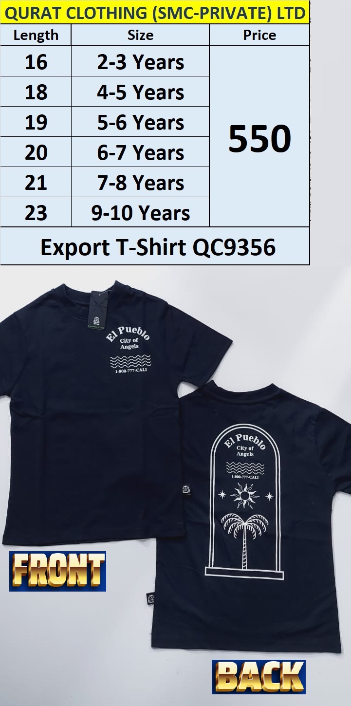El Pueblo Export T-shirt QC9356 City of Angels 